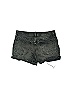 Gap Acid Wash Print Stars Ombre Gray Denim Shorts Size 4 - photo 2
