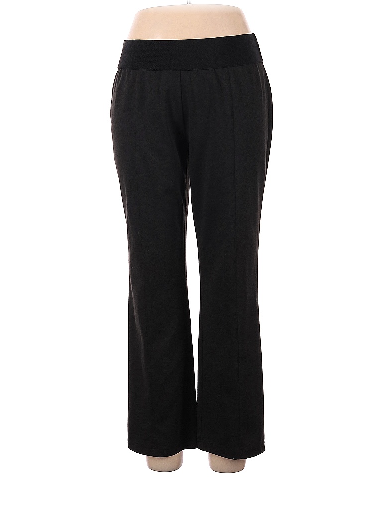 Zac & Rachel Solid Black Casual Pants Size XL (Petite) 55 off ThredUp