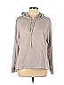 Weatherproof 100% Polyester Solid Gray Pullover Hoodie Size L - photo 1