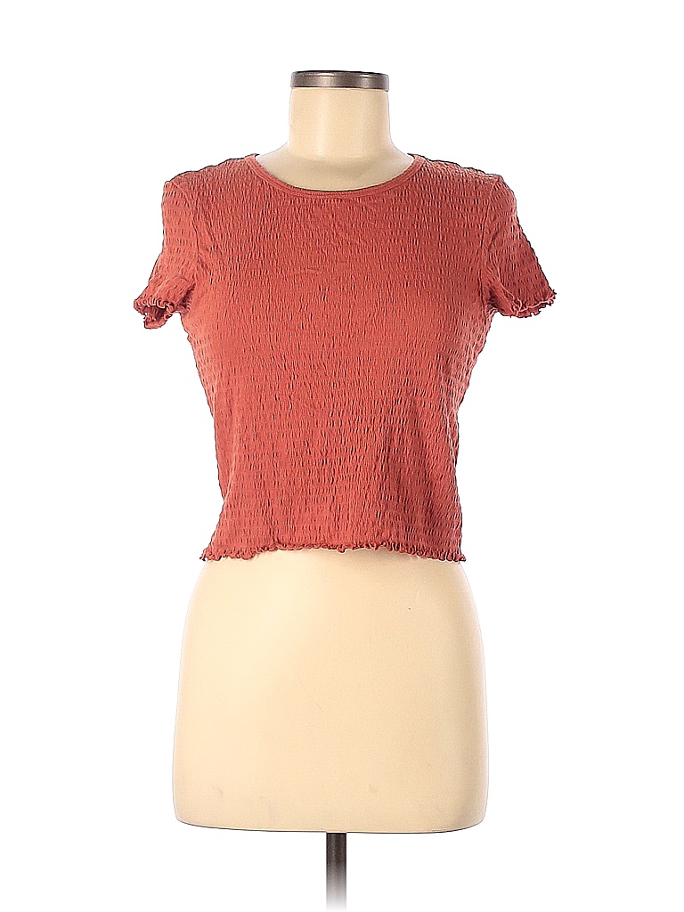 American Eagle Outfitters Orange Short Sleeve Top Size M - photo 1
