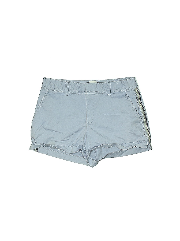 Gap Solid Blue Khaki Shorts Size 2 - photo 1