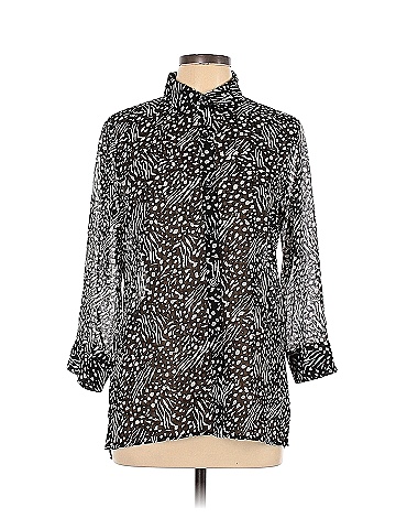 Cali And York Long Sleeve Blouse (view 1)