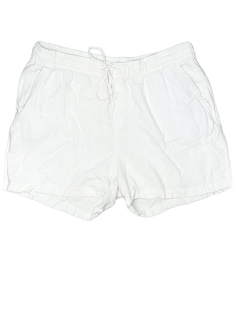 Old Navy Solid White Shorts Size XL 51 off thredUP