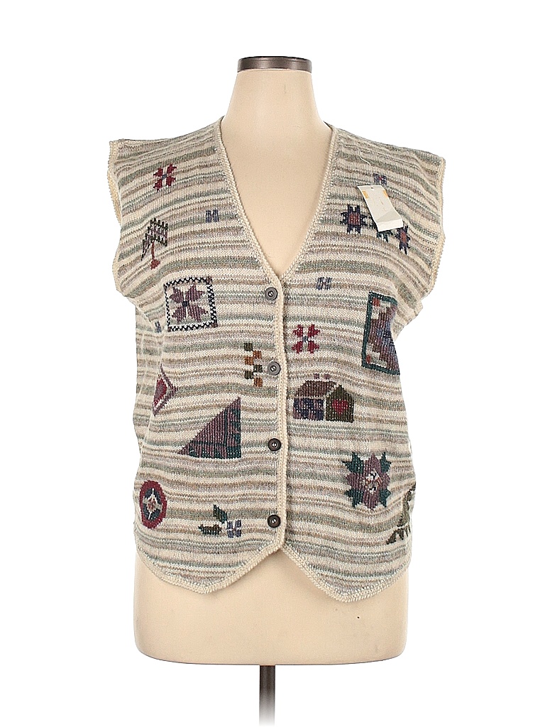 Wool Striped Cardigan main image 0