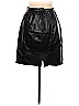 Comint 100% Acetate Black Leather Skirt Size 13 - photo 2