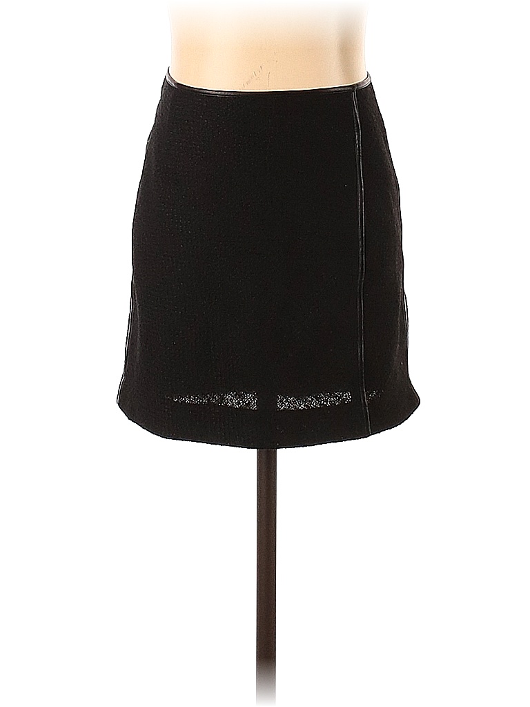 Nanushka Solid Black Casual Skirt Size XS - 92% off | thredUP