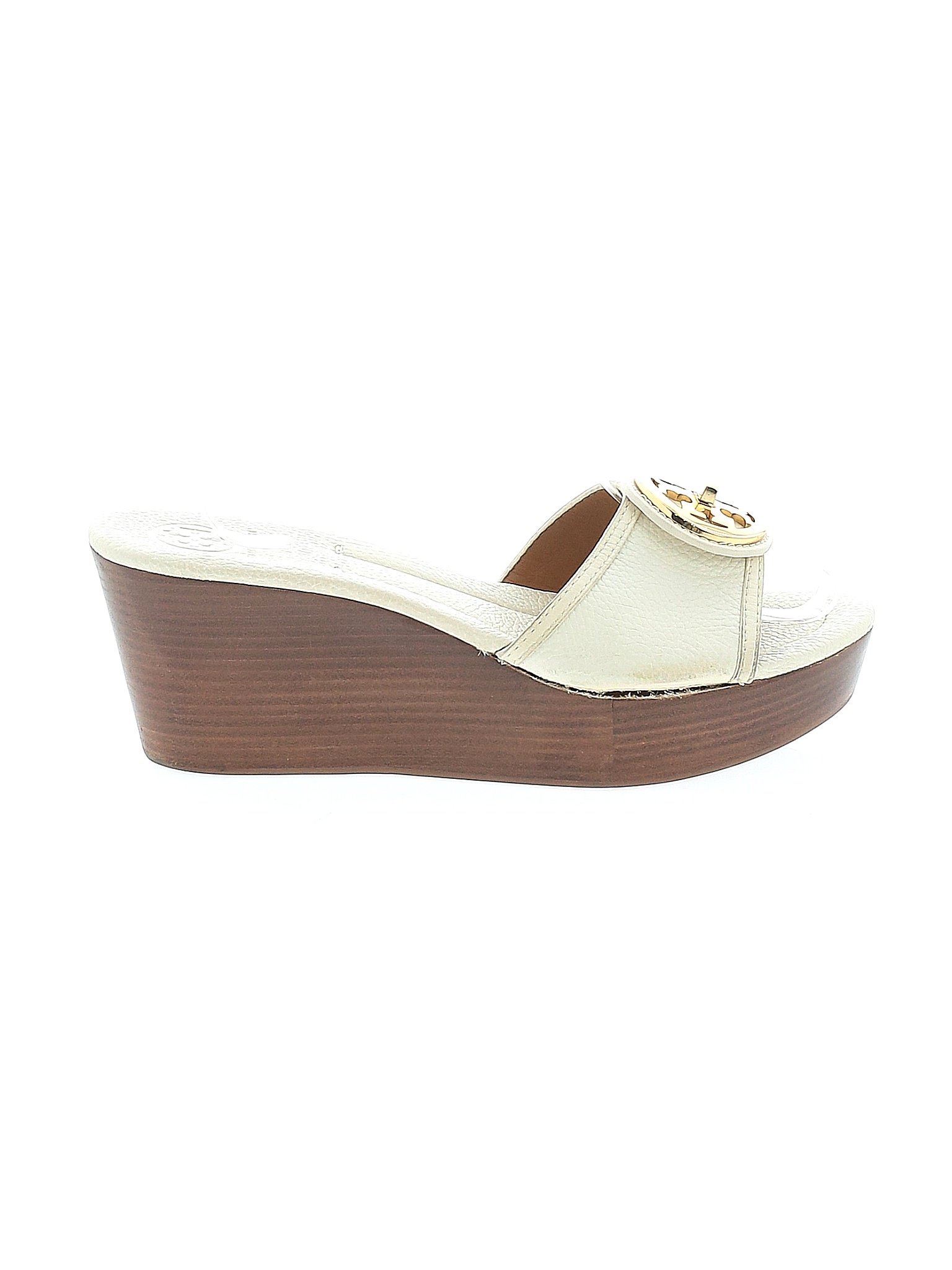 Tory Burch Solid Colored Ivory Wedges Size 11 46 off thredUP