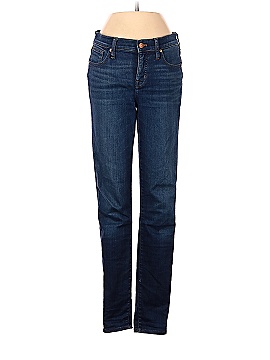 Madewell Tall 8" Skinny Jeans in Greendale Wash (view 1)