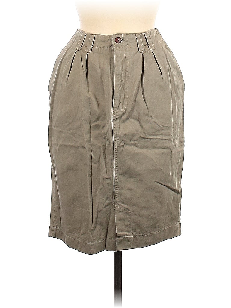 Palmetto's Tan Casual Skirt Size 7 - photo 1