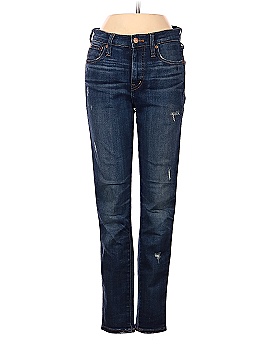 Madewell 9" High-Rise Skinny Jeans: Distressed Edition (view 1)