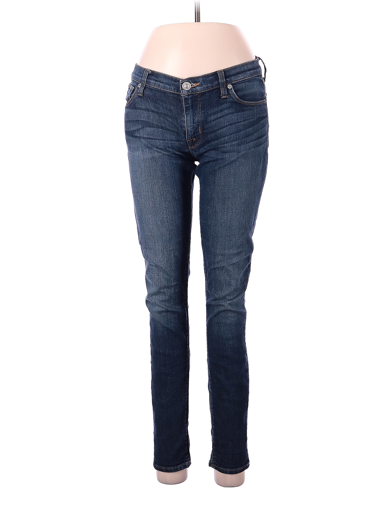 Hudson Jeans Solid Blue Jeans 28 Waist - 92% off | thredUP