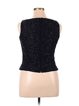 Carmen Marc Valvo Collection Sleeveless Blouse (view 2)