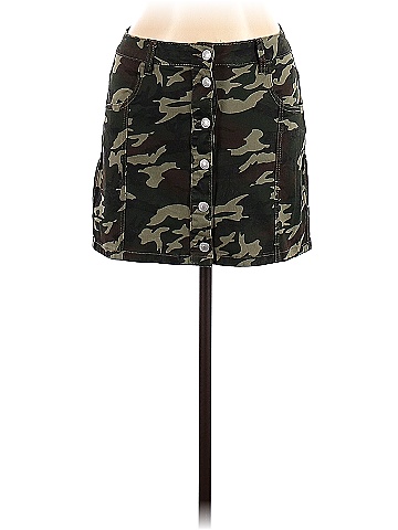 Sky and Sparrow Denim Skirt (view 1)