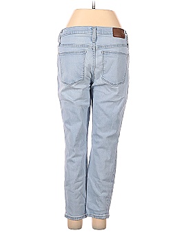 Madewell Petite 9" Mid-Rise Skinny Crop Jeans in Coolmax&reg; Denim Edition (view 2)
