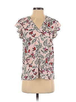C and E Short Sleeve Blouse (view 1)
