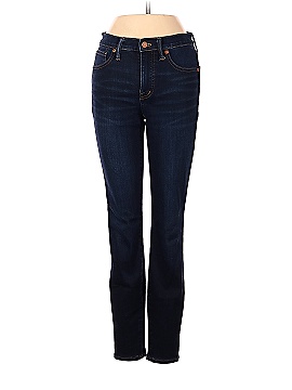 Madewell 9" Mid-Rise Skinny Jeans in Larkspur Wash: TENCEL&trade; Denim Edition (view 1)