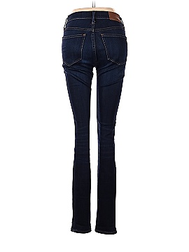 Madewell Tall 9" Mid-Rise Skinny Jeans in Larkspur Wash: TENCEL&trade; Denim Edition (view 2)