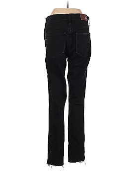 Madewell 10" High-Rise Skinny Jeans in Black Sea (view 2)