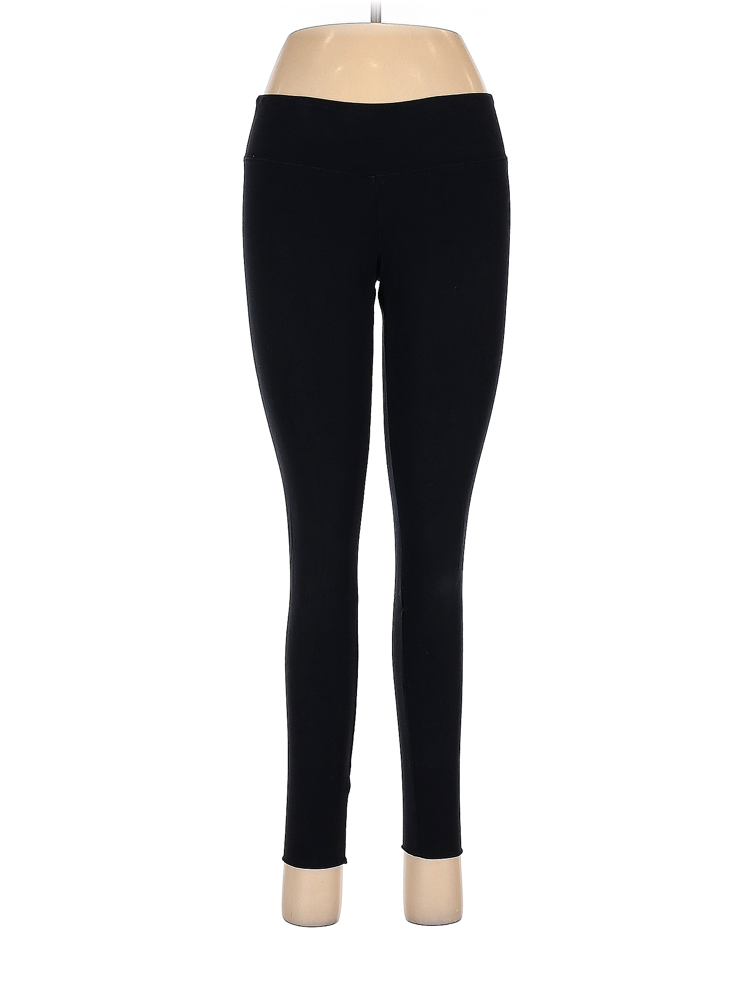 TanJay Women's Black Elastic Waist Pullon Pants Size 12 (K1)