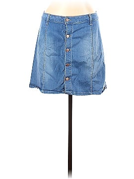 Celebrity Pink Denim Skirt (view 1)