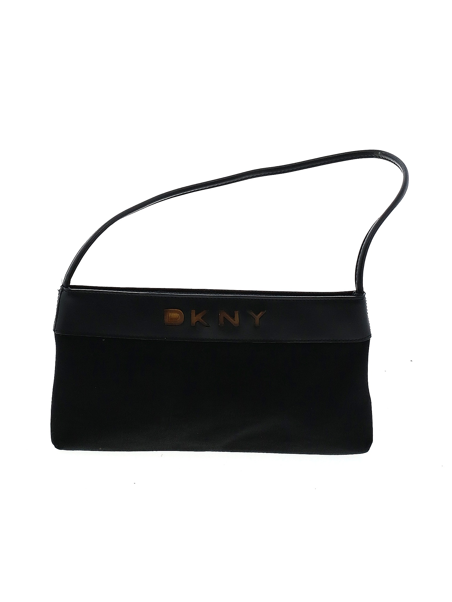 DKNY Solid Black Shoulder Bag One Size 81 off thredUP