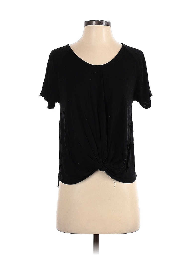 Pret-a-PorTEE Black Short Sleeve T-Shirt Size XS - photo 1