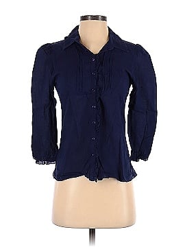 Love Squared 3/4 Sleeve Button-Down Shirt (view 1)
