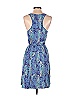 Caslon Floral Blue Casual Dress Size XS - photo 2