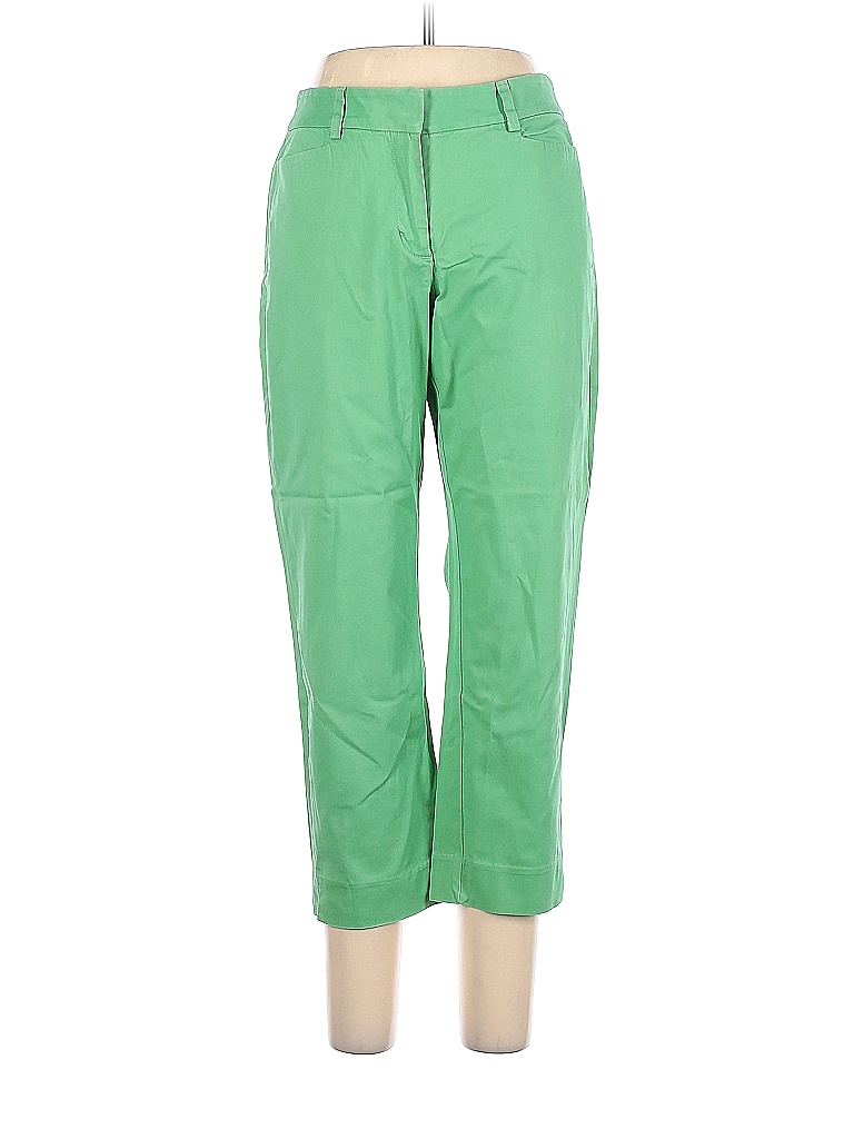 Talbots Outlet Solid Colored Green Dress Pants Size 6 60 off thredUP