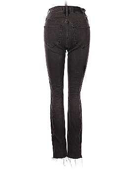 Madewell Curvy High-Rise Skinny Jeans in Black Sea (view 2)