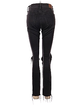 Madewell 9" Mid-Rise Skinny Jeans in Black Sea (view 2)