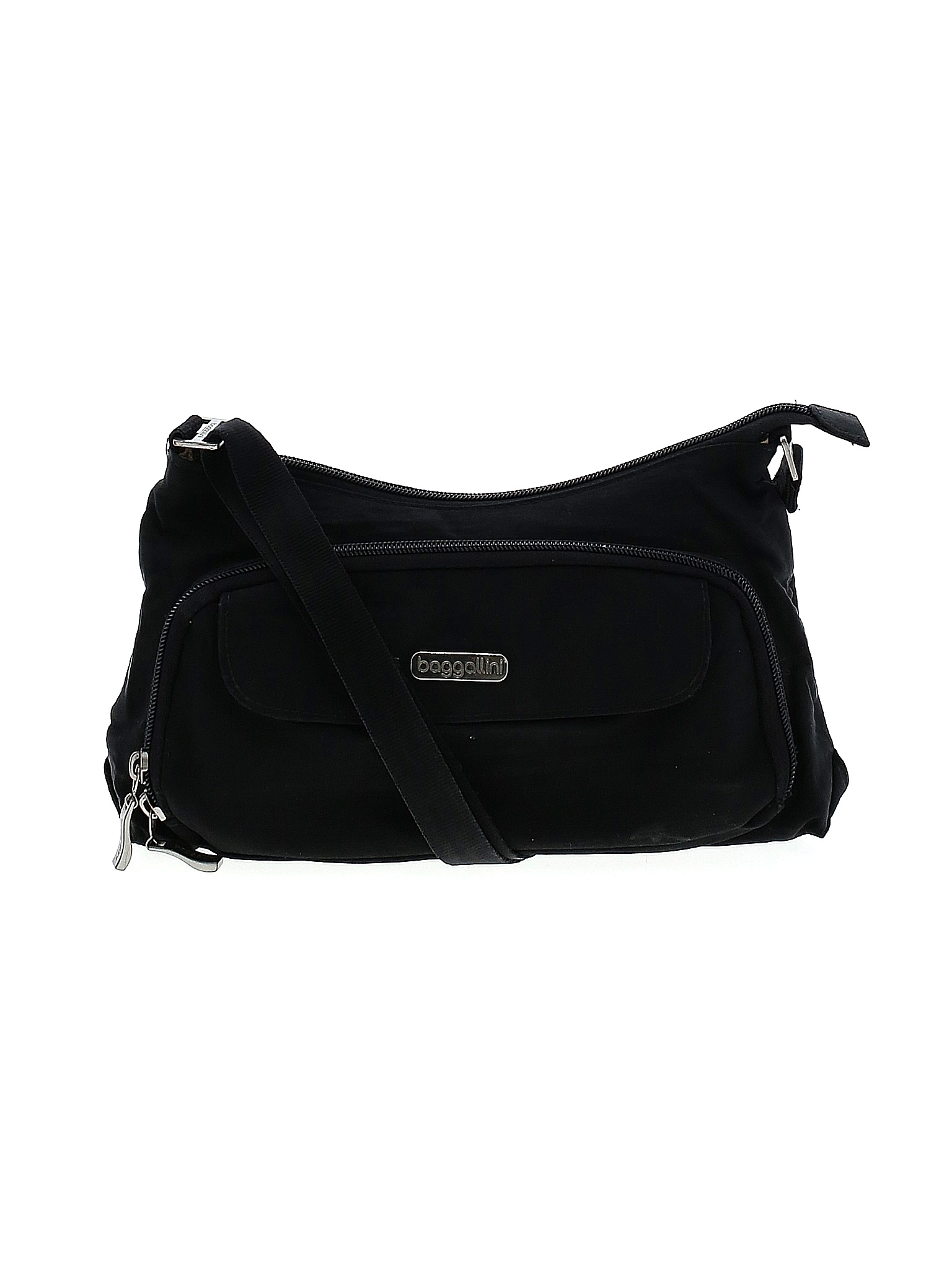 Baggallini Solid Black Crossbody Bag One Size 68 off thredUP