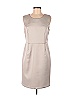 Armani Collezioni 100% Polyester Solid Colored Ivory Cocktail Dress Size 8 - photo 1