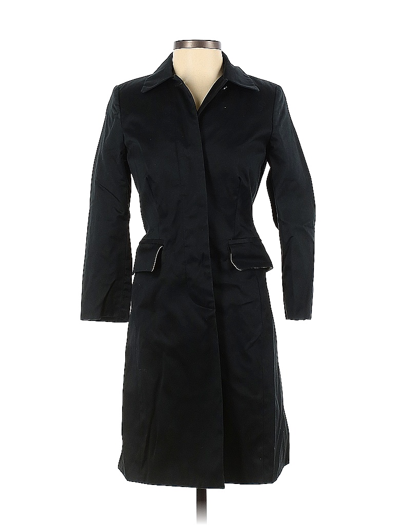 Banana Republic Factory Store 100 Cotton Solid Black Coat Size XS 71 off thredUP