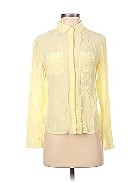 Ann Taylor Long Sleeve Silk Top (view 1)
