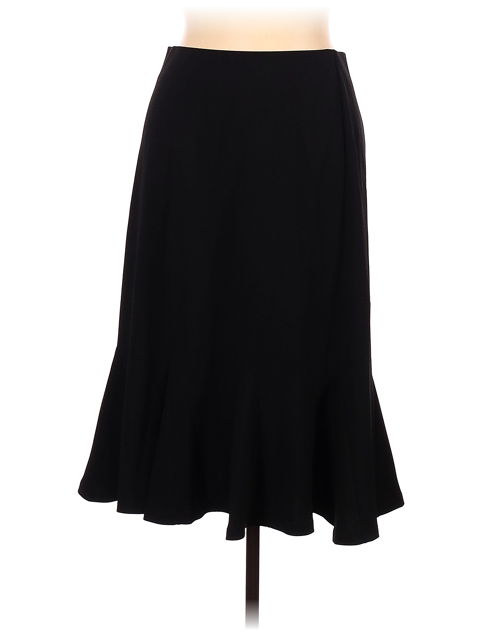 Ashley Stewart Solid Black Formal Skirt Size 12 (Plus) - 67% off | thredUP