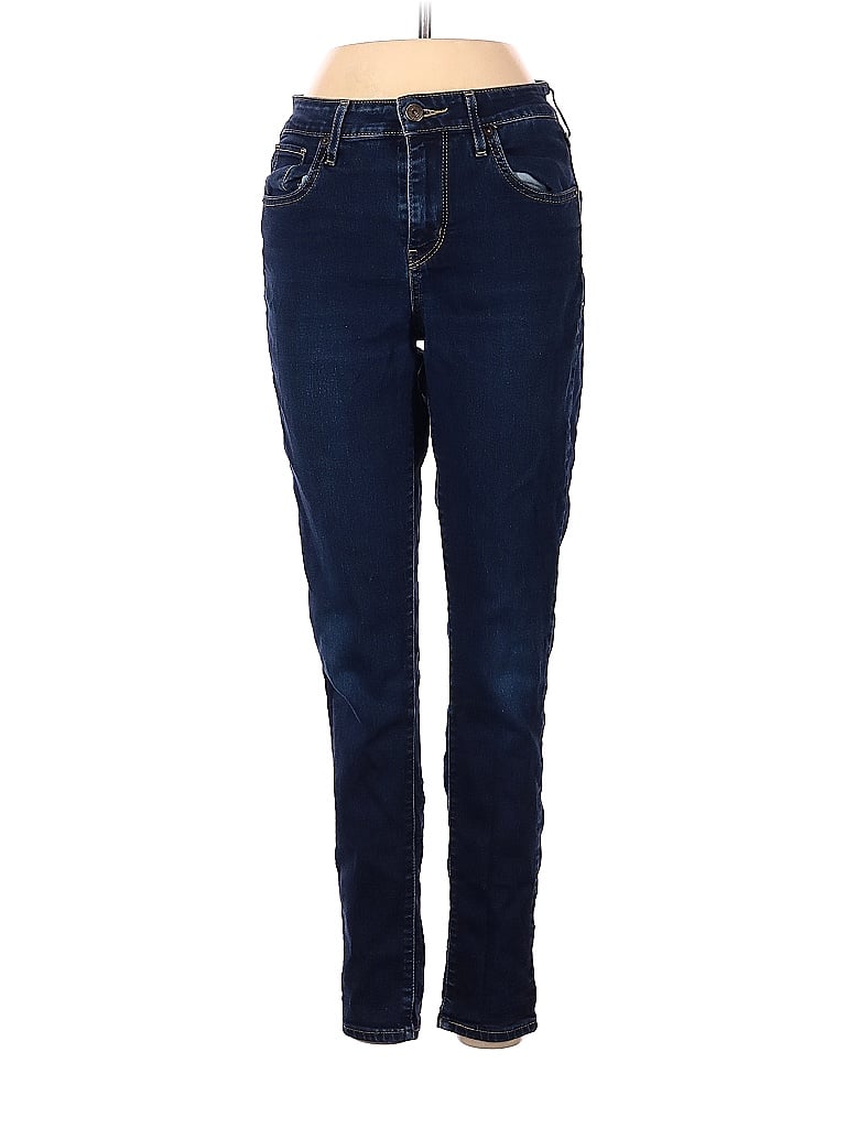 Levi's Solid Blue Jeans 26 Waist - 84% off | thredUP