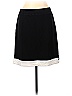 Worth New York Color Block Solid Black Casual Skirt Size L - photo 1