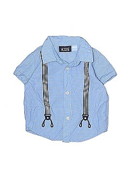 The Children's Place Outlet Short Sleeve Button-Down Shirt (view 1)