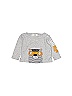 Jack And Lily 100% Cotton Gray Long Sleeve T-Shirt Size 6-12 mo - photo 1