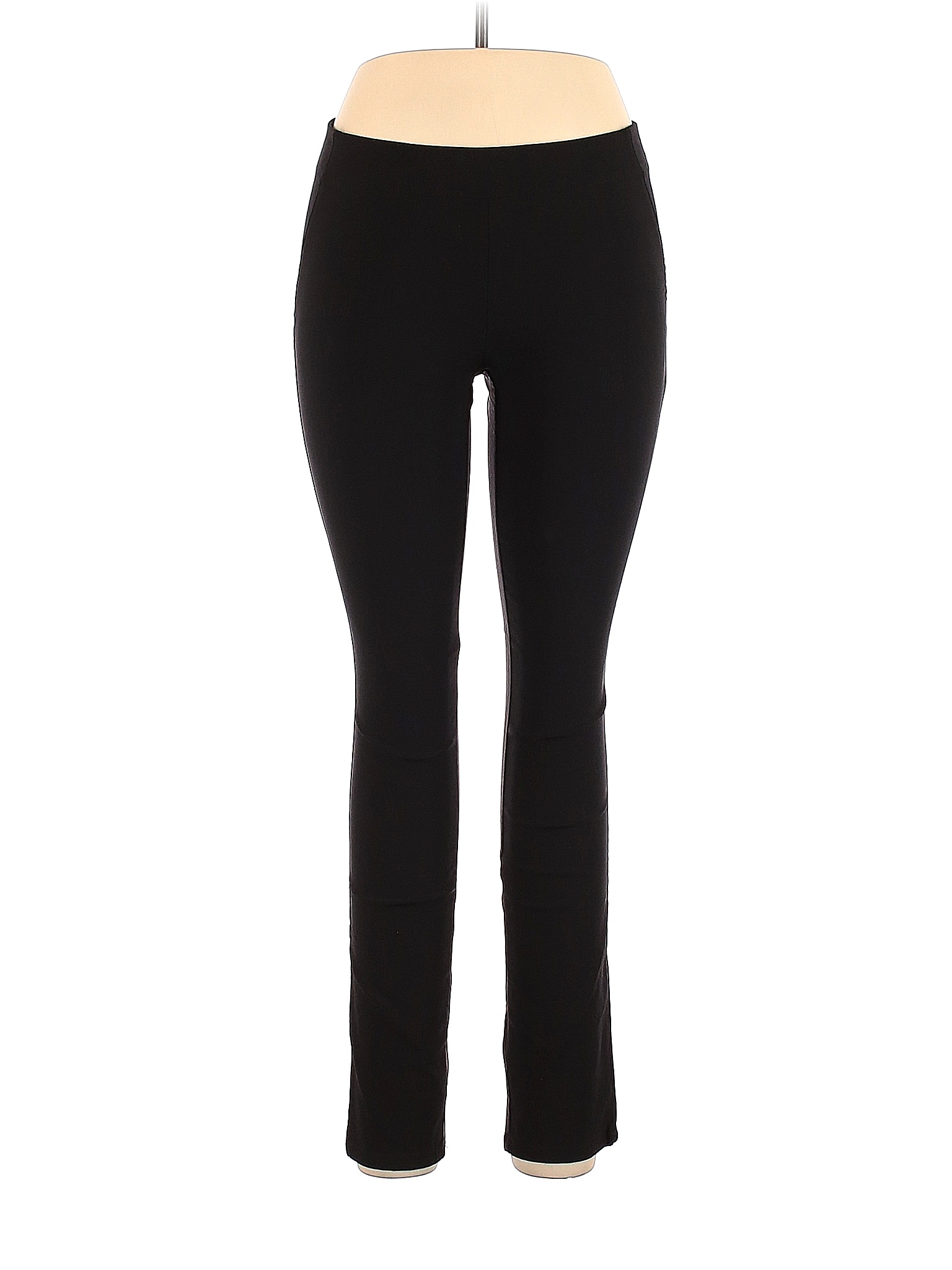 Princess Vera Wang Solid Black Casual Pants Size L - 68% off