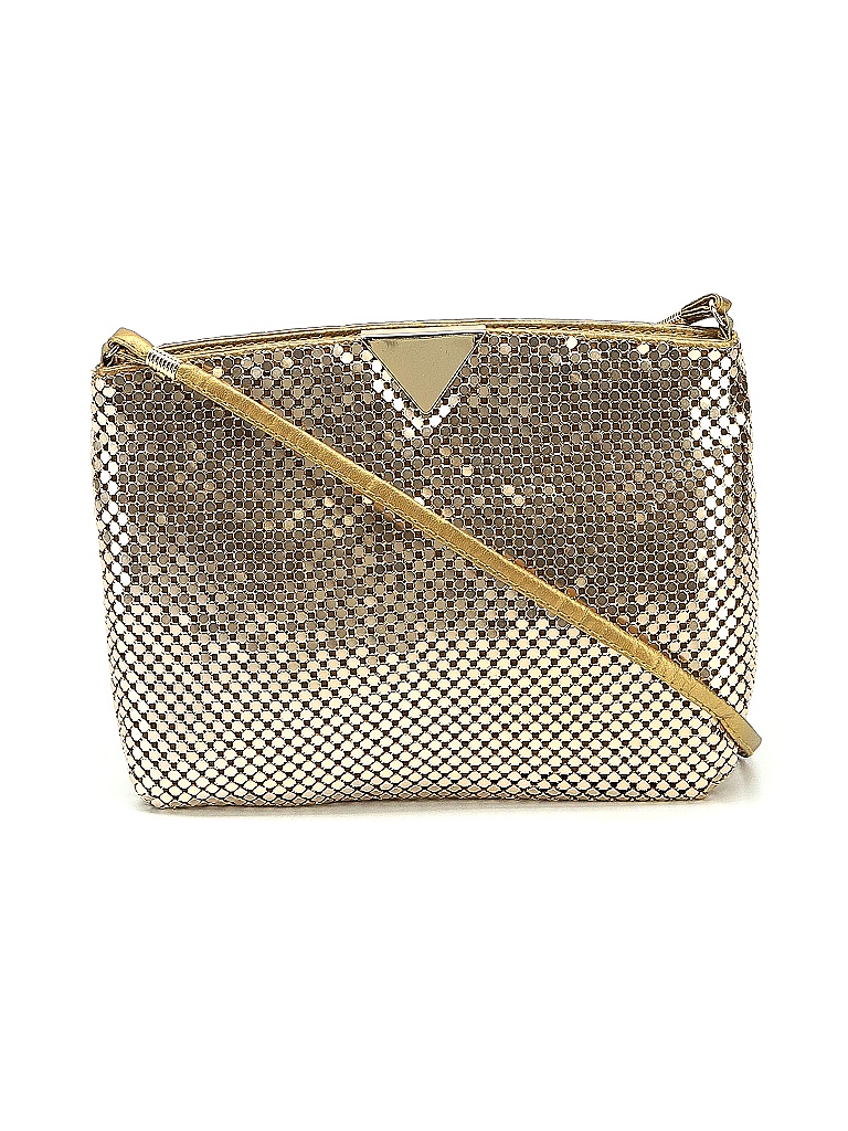 Assorted Brands Metallic Gold Crossbody Bag One Size 64 off thredUP