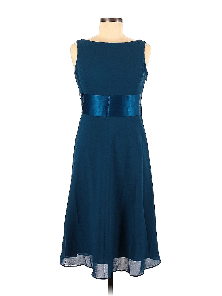 Robe Evan Picone Turquoise (teal) - Taille 10, Neuve Avec étiquettes, Coupe Basse