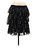Worthington 100% Polyester Stars Black Casual Skirt Size L - photo 2