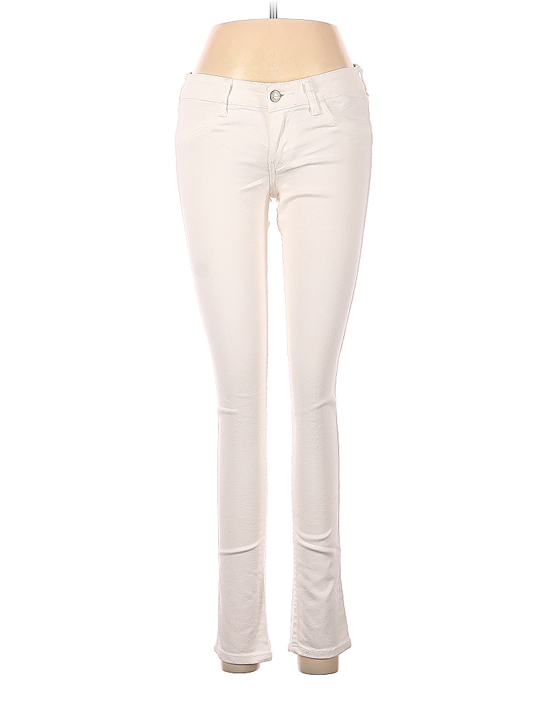 Hollister Ivory White Jeans Size 5 - photo 1
