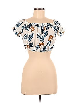 Traveling Chic Boutique Short Sleeve Blouse (view 1)