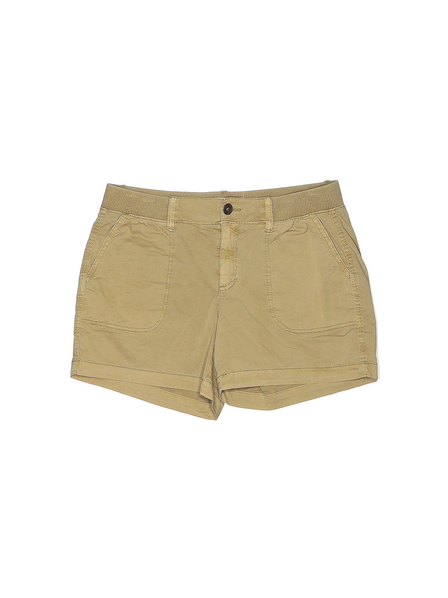 Sonoma Goods for Life Solid Tan Shorts Size 12 68 off thredUP