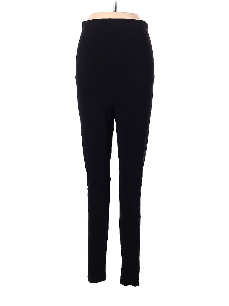 Pre-owned H&m Yoga Pants In Black