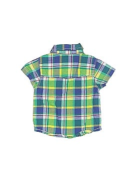 Genuine Baby From Osh Kosh Short Sleeve Button-Down Shirt (view 2)