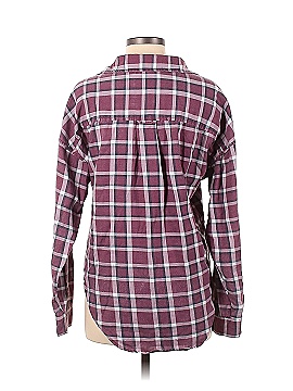 Brandy Melville Long Sleeve Button-Down Shirt (view 2)